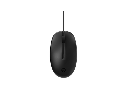 [265A9UT] HP 125 - Maus - kabelgebunden - USB - Schwarz