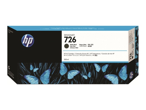 [CH575A] HP 726 - 300 ml - mattschwarz - original - DesignJet