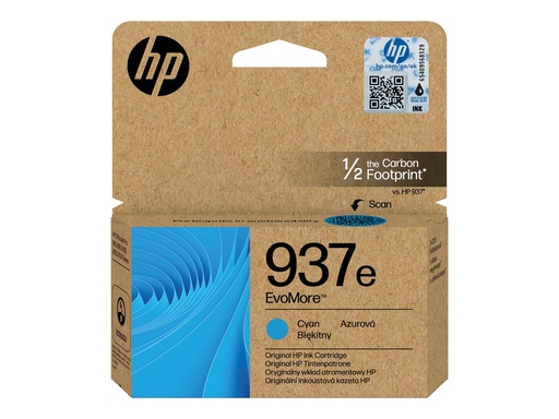 [4S6W6NE#CE1] HP 937e EvoMore - Cyan - original - Tintenpatrone
