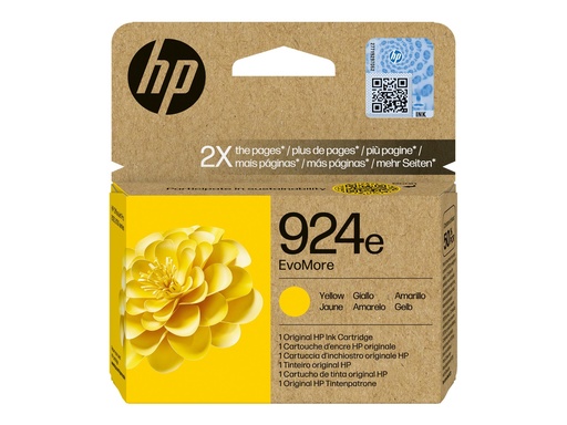 [4K0U9NE#CE1] HP 924e EvoMore - Gelb - original - Tintenpatrone