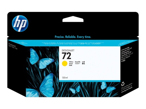[C9373A] HP 72 - 130 ml - Gelb - original - DesignJet