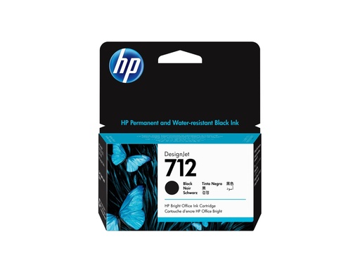 [3ED70A] HP 712 - 38 ml - Schwarz - original - DesignJet