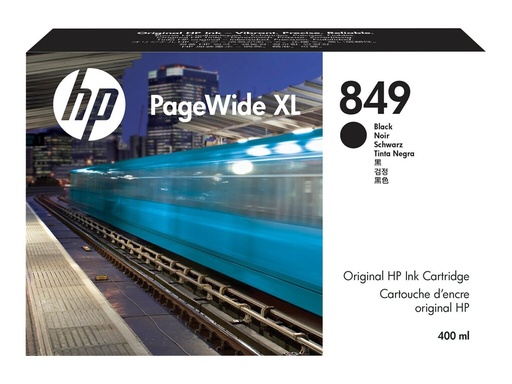 [1XB40A] HP 849 - 400 ml - Schwarz - original - PageWide