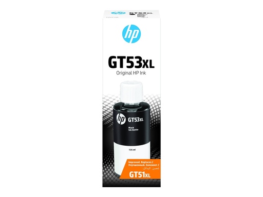 [1VV21AE] HP GT53XL - 135 ml - mit hoher Kapazität - Schwarz