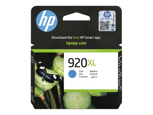 [CD972AE#BGX] HP 920XL - Hohe Ergiebigkeit - Cyan - original