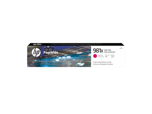 [L0R10A] HP 981X - 116 ml - Hohe Ergiebigkeit - Magenta