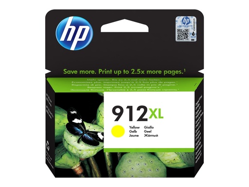 [3YL83AE#301] HP 912XL - 8.5 ml - Hohe Ergiebigkeit - Gelb