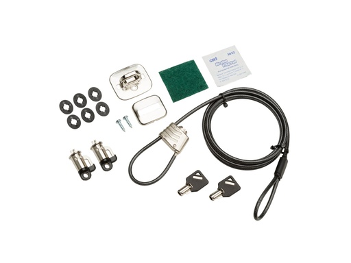 [3XJ17AA] HP Business PC Security Lock v3 Kit - Sicherheitskit - für HP 280 G3, 280 G4, 285 G3, 290 G1, 290 G2, 290 G3; Desktop Pro A 300 G3, Pro A G2; EliteDesk 705 G4 (micro tower, SFF)