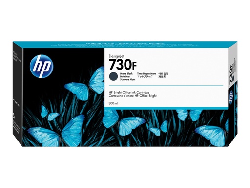 [1XB30A] HP 730F - 300 ml - mit hoher Kapazität - mattschwarz