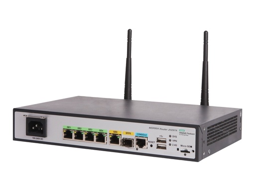 [JH297A#ABB] HPE MSR954-W (WW) - - Wireless Router - 4-Port-Switch