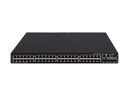 [S3K92A] HPE Networking Comware 5520HI 48p 10/100/1000BASE-T 4p SFP+ 1G/10G 1-slot TAA Switch - Switch - 1 Steckplatz für Erweiterungsmodul - L3 - managed - 48 x 10/100/1000Base-T + 4 x 1 Gigabit / 10 Gigabit SFP+ (Uplink / Stacking)