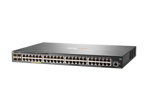 [JL262A#ABB] HPE Aruba 2930F 48G PoE+ 4SFP - Switch - L3 - managed - 48 x 10/100/1000 (PoE+)