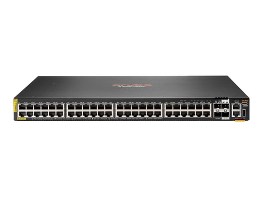 [R8Q70A] HPE Aruba 6200M 48G Class4 PoE 4SFP+ Switch - Switch - max. Stapelentfernung 10 km - L3 - managed - 48 x 10/100/1000 (PoE+)