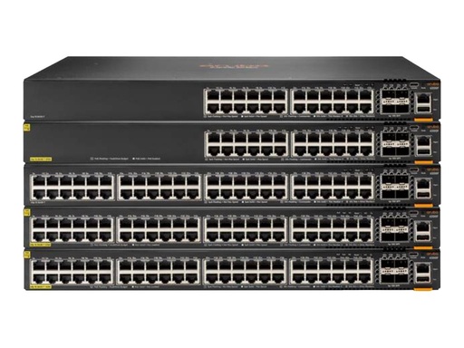 [R8Q68A] HPE Aruba 6200M 24G Class4 PoE 4SFP+ - Switch - L3 - managed - 24 x 10/100/1000 (PoE+)