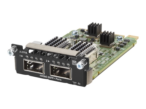 [JL079A] HPE Aruba - Erweiterungsmodul - 40 Gigabit QSFP+