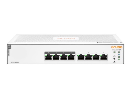 [JL811A] HPE Instant On 1830 Smart 8G PoE+ 65W Switch - Switch - Glasfaser (LWL)