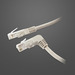 [S215355] Synergy 21 Patchkabel RJ45 CAT5e 100Mhz grau UTP U/UTP 1xgewinkelt - Kabel - Netzwerk