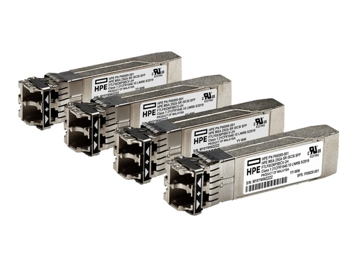 [S0K91A] HPE MSA iSCSI - SFP28 Empfängermodul - 25GbE (Packung mit 4)