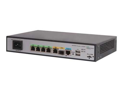 [JH296A#ABB] HPE MSR954 - - Router - 4-Port-Switch - 1GbE