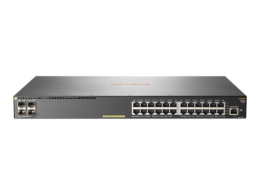 [JL261A#ACD] HPE Aruba 2930F 24G PoE+ 4SFP - Switch - L3 - managed - 24 x 10/100/1000 (PoE+)