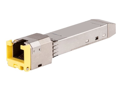 [R9F87A] HPE Aruba - SFP (Mini-GBIC)-Transceiver-Modul - 1GbE - über CAT 5e - 1000Base-T - RJ-45 / SFP (mini-GBIC)