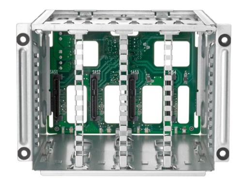 [P39600-B21] HPE 8SFF x1 U.3 BC Mid Tray Basic Drive Cage Kit - Gehäuse für Speicherlaufwerke - 2.5" (6.4 cm)