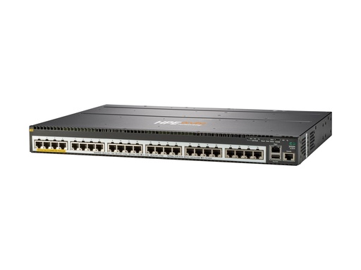 [JL324A] HPE Aruba 2930M 24 Smart Rate POE+ 1-Slot - Switch - L3 - managed - 24 x 1/2.5/5GBase-T POE+ - an Rack montierbar - PoE+ (860 W)
