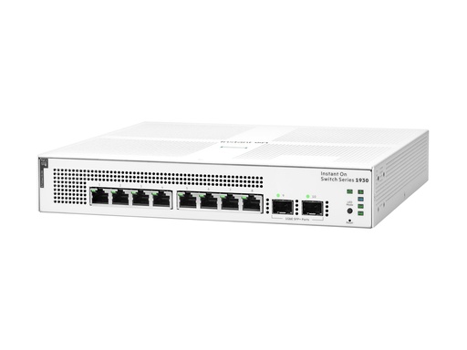 [JL681A] HPE Networking Instant On 1930 8G Class4 PoE 2SFP 124W Switch - Switch - L2+ - managed - 8 x 10/100/1000 (PoE+)